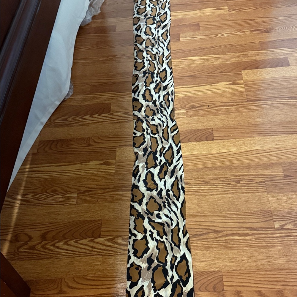 Elegant Animal Print Wrap